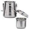 Brush Washing Bucket Plastic Material Easy Carry Painting Supply with