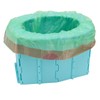 Kids Portable Toilet Portable Foldable Easy Cleaning ABS Potty Training