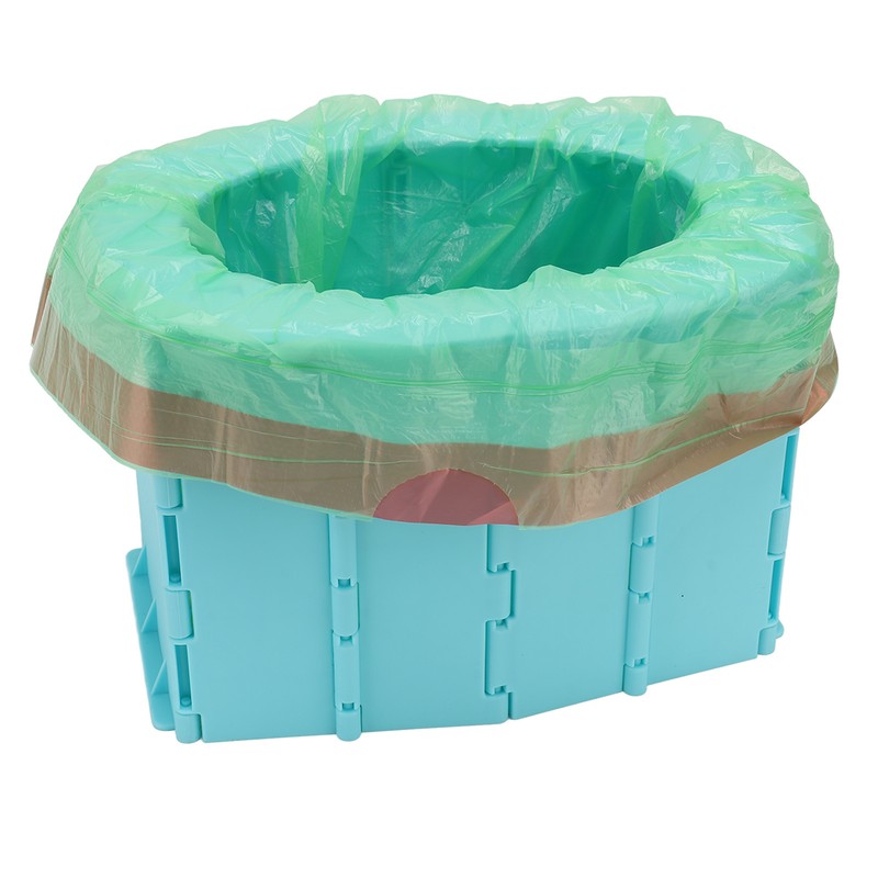 Kids Portable Toilet Portable Foldable Easy Cleaning ABS Potty Training