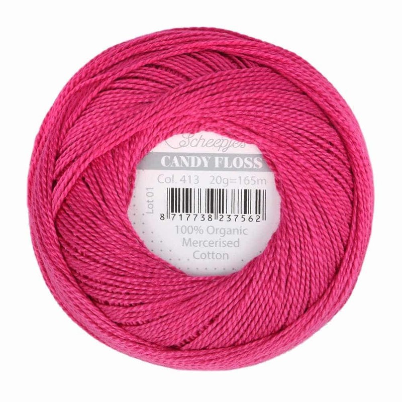 Scheepjes - Scheepjes Candy Floss 394 Shadow Purple (165m) Bio