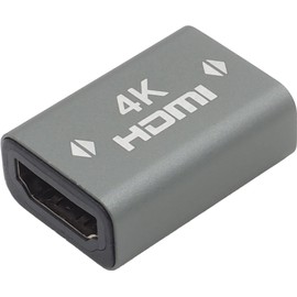 Audio Fan High Speed HDMI Extension Adapter 2.0 Standard 2K 4K 60P HDMI Female to Female Relay Connector Straight