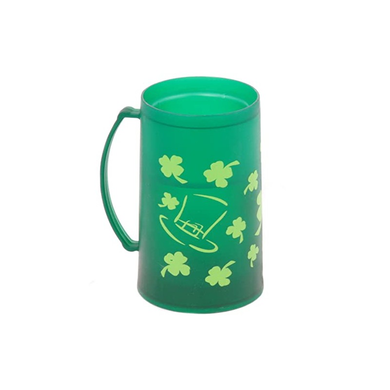 Chef Craft Select St. Patrick's Day Freezer Mug, 16 Ounce