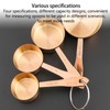4PCS/Set Stainless Steel Measuring Cup Kitchen Measuring Spoon with Scale