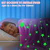 GEGOFB Glow in The Dark Blanket, 50" x 60" Pink