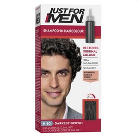 Just for Men Hair Colour 50 Darkest Brown