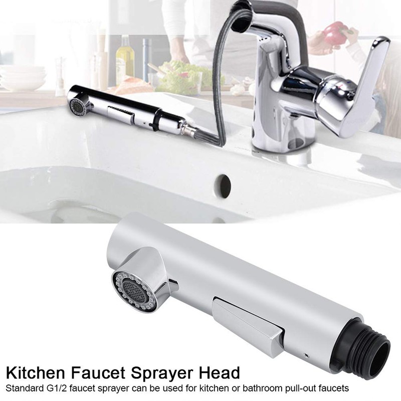 Hztyyier Pull Out Faucet Sprayer Head, 2 Modes, Water Saving,