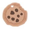 Nuby All Silicone Chocolate Chip Cookie & Milk Carton Teether