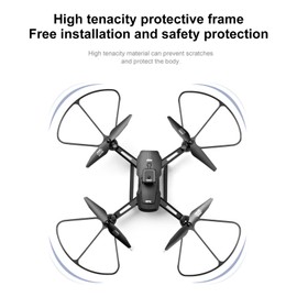 Remote Control Mini Drone Foldable Headless Drone with Obstacle Avoidance Function with Storage Bag 2 Battery