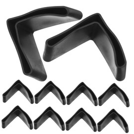 TEHAUX 12pcs Furniture Leg Covers Foot Protectors for Stability Support Easy to Install Chair Caps Design for Enhanced Protection Hardwood Floors