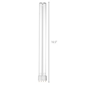 coospider-repta 2 Pack 36 Watts UV Bulb Germicidal 2G111 Base UVC Replacement Light Bulb for HVAC Duct Air Purifier & Pond Clarifier