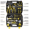 DOWELL Tool Set Tool Kit 62PCS Homeowner Tool Set Wrench