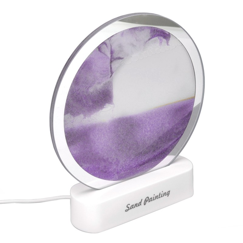 Quicksand Painting Light USB Plug in Eye Protection Art Decoration