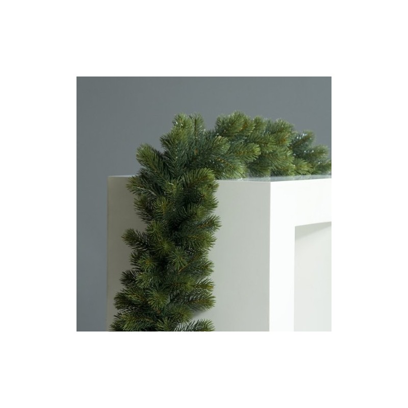 mucplants Artificial Fir Garland 180 cm Double Artificial Fir Artificial