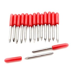 wolovo 15pcs 45 Degree Mimaki Cutting Plotter Vinyl Cutter Blades for Mimaki Plotter Cutter