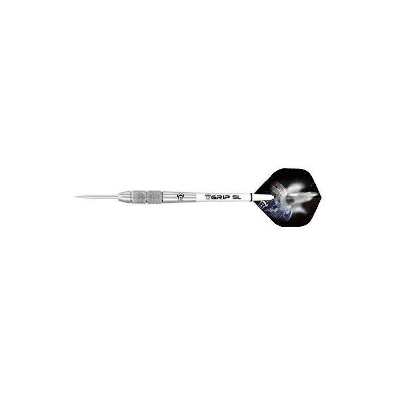 Bull's Meteor Mt13 Steel Dart 29g Silver/White