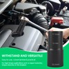 17.5mm & 22.5mm Double Head Wheel Nut Socket,1/2" Drive Impact