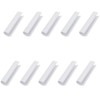 OZXNO 10 Pcs Summer Clamp White Greenhouse Clamps Plastic Pool