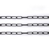 GoldSwift 3 Pack 5 Feet Black Color Chandelier Chain, Heavy