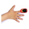 MediGlob Oximetro Pediatrico Infantil Recargable Pulso Hospital Hogar Color Rojo