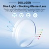 Dollger Blue Light Blocking Glasses for Women Trendy Computer Gaming