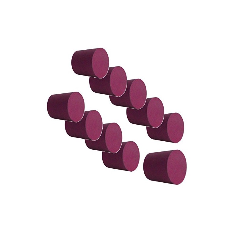 10x Bung Demijohn Rubber Cork - Solid NOT Drilled Un-Bored