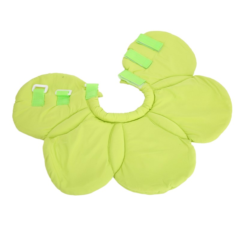 Pet Recovery Collar Adjustable Lightweight Prevent Licking Sunflower Shape Cute