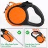 Dual Retractable Dog Leash for Small Breed (Up to 44