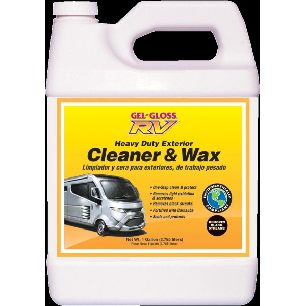 Gel-Gloss RV Cleaner & Wax 128 oz. / 1 Gal.