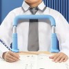 독서대 책상 자세 굽은 어깨 독서 도우미 허리 [핑크] Reading