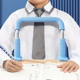 독서대 책상 자세 굽은 어깨 독서 도우미 허리 [핑크] Reading Stand Desk Posture Curved Shoulder Reading Assistant Waist [Pink]
