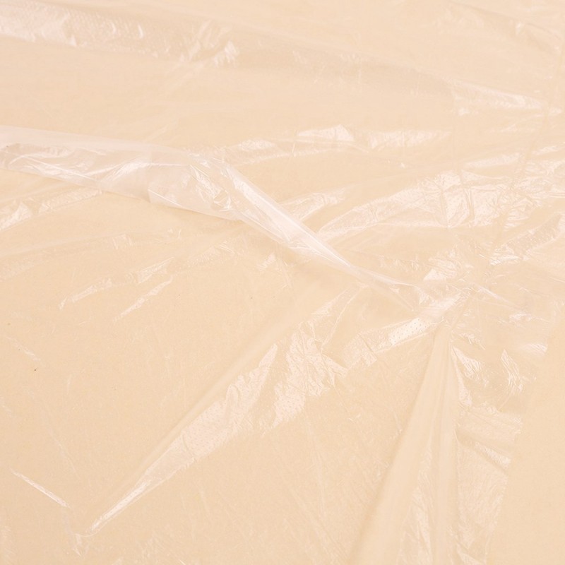 100pcs Disposable Plastic Car Seat Covers Protectors Mechanic Valet Roll