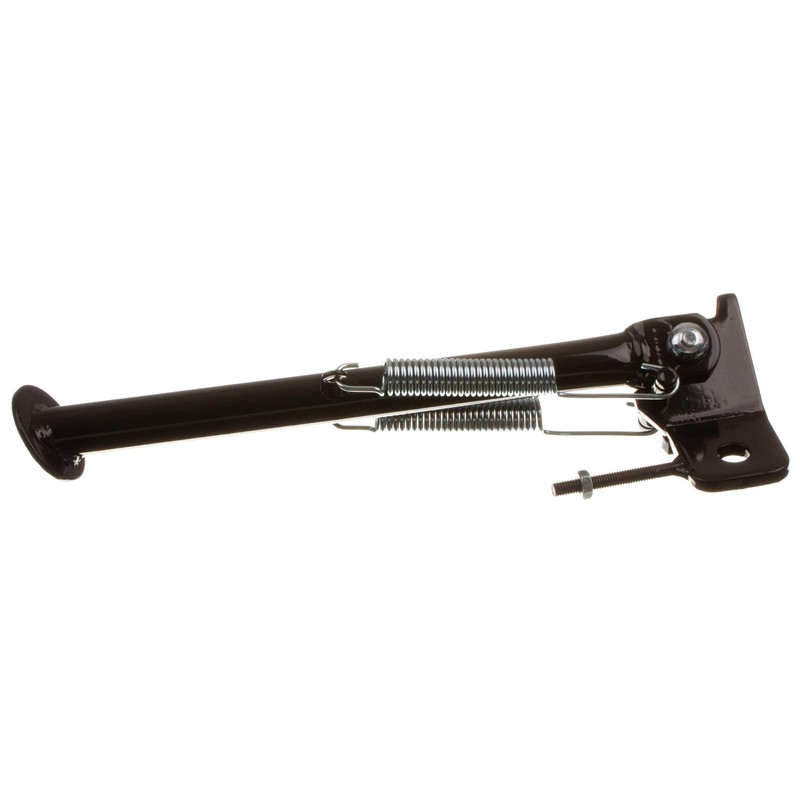 Side Stand with Welded Chain Tensioner Self-Folding with 2 Springs