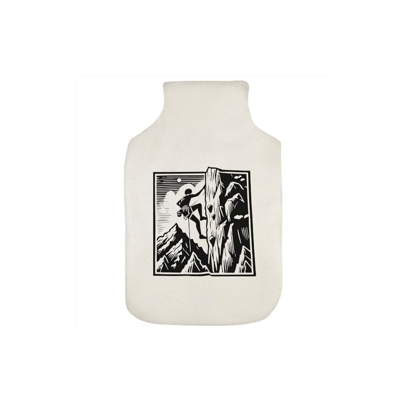 'Mountain Rock Climbing' Hot Water Bottle Cover (HW00035799)