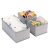 mDesign Set of 3 Storage Boxes - Three Organisers in