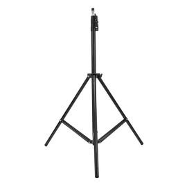 Tripod Stand 2.1m / 6.9ft Adjustable Aluminum Photography Tripod Holder for Selfies Group Photos Adventure Travel