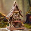ROKR Cuckoo Clock 3D Wooden Puzzle DIY Model Kit Budding