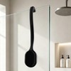 Silicone Back Scrubber for Shower, 17-Inch Long Handle Body Bath