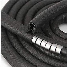 Yrlehoo 5 Meters Car Door Edge Protector Guards Car Seal Strip Edge Trim Rubber Seal Protector Door Edge Anti Collision Strip Dustproof Strip universal fit, black