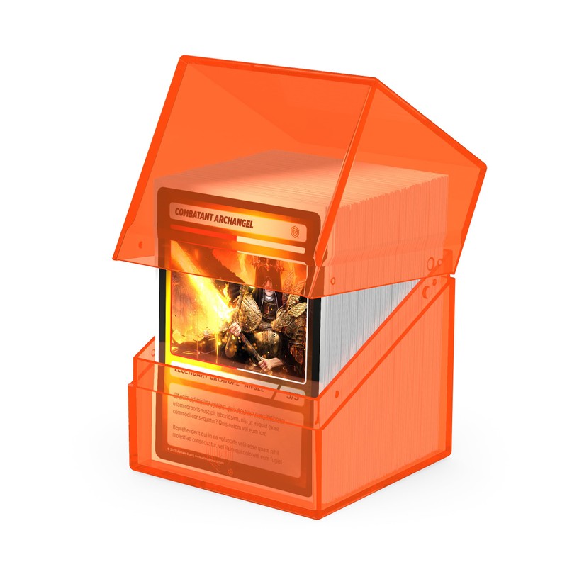 Ultimate Guard Boulder 100+ Clear - Poppy Topaz