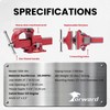 Forward 1308 8 Inch Home Vise Ductile Iron 8" Bench