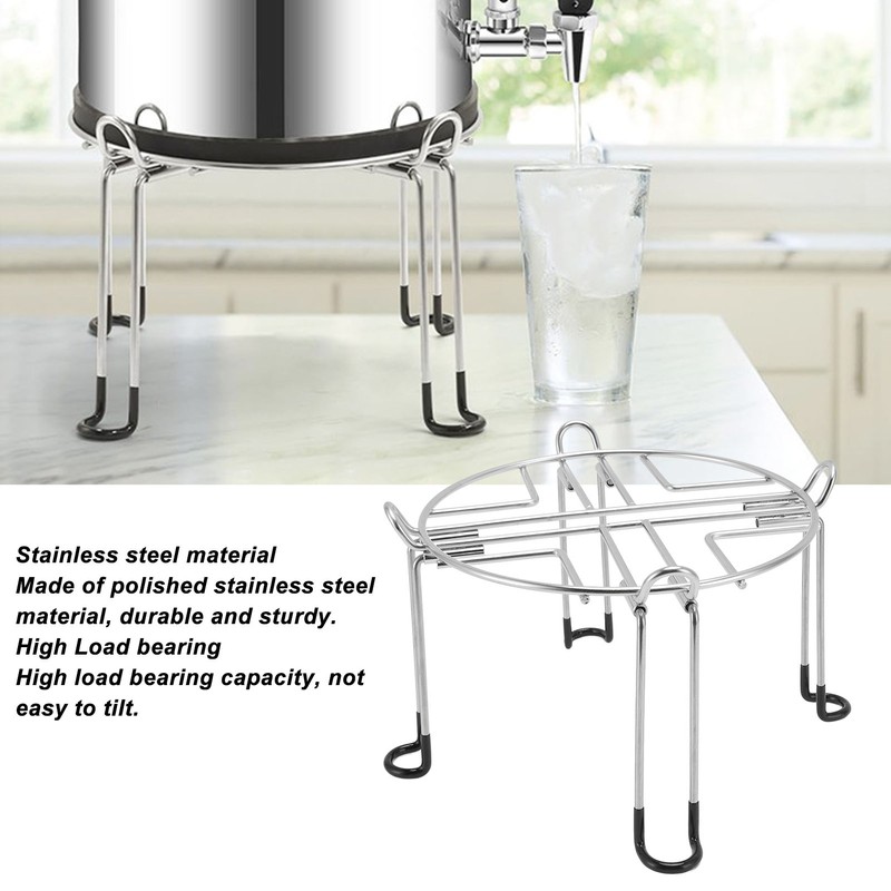 Water Filter Stand 304 Stainless Steel Detachable with Anti Slip