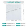 VEELIKE Marble Peel and Stick Vinyl Flooring for Kitchen Bathroom