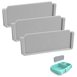 3Pcs Bento Box Replacement Dividers, Compatible with Bentgo Fresh/Modern/Pop, Food-Safe Lunch Box Insert Dividers for Adult & Kids Lunch Containers（Fresh）