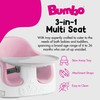 Bumbo 3-in-1 Multi-Seat for 6 to 36 Months, Travel Baby