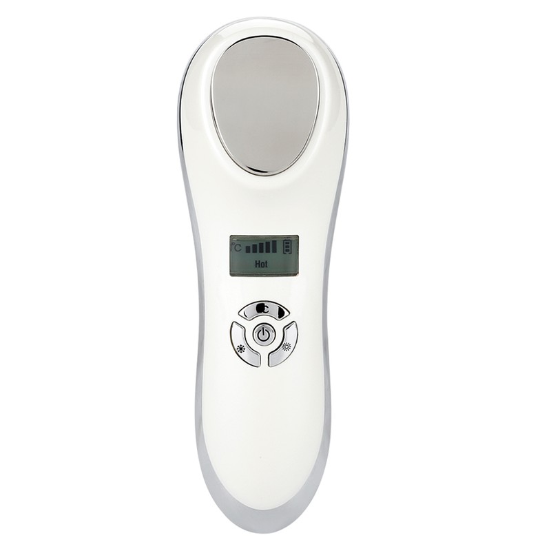 USB Charging Ultrasonic Hot Cold Hammer Skin Tighten Device Face