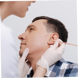 NOLITOY 3 Sets Accumulated Remover Material Smooth Polished Tools Relief Ear Itching Portable Ear Scoop