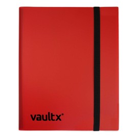 Vault X File Folder - 12 Compartments Trading Cards Folder - 480 Compartments with Side Opening for Playing Cards to Collect and Exchange