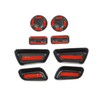 Fewshaw Carbon Fiber Front Seat Adjustment Button Panel Trim Accessories