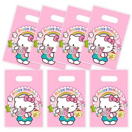 Jlemon 30pcs Birthday Party Gift Bags Candy Goody Bags Birthday Party Supplies Decorations (Style F)