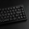 Hyekit Side Printed Keycaps - Line Luminous PBT Keycaps for